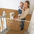 Streamline Pet Gate extra magas kutyarács 63,5-107 cm széles átjárókba csavaros rögzítéssel fehér