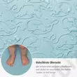 ovális fürdő csúszásgátló szőnyeg babakádba