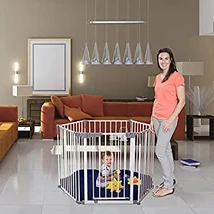 Dreambaby 3in1 babakarám, kandalló védőrács és térelválasztó egyben antracit szivacs betéttel
