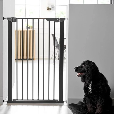 dogspace bonie biztonsági kutyakapu elegáns fekete színben