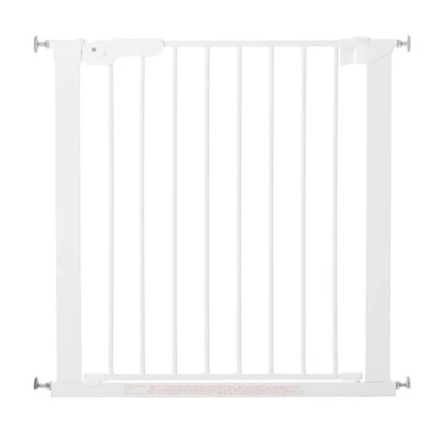DogSpace Lassie nyomásrögzítő kapu rács kutyáknak, 73-80cm cm fehér
