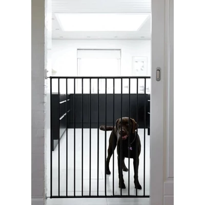 dogspace charlie fekete extra magas kutyakapu 103 cm