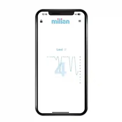 Milian Lite Bluetooth légzésfigyelő 2 érzékelőlappal kiságyhoz
