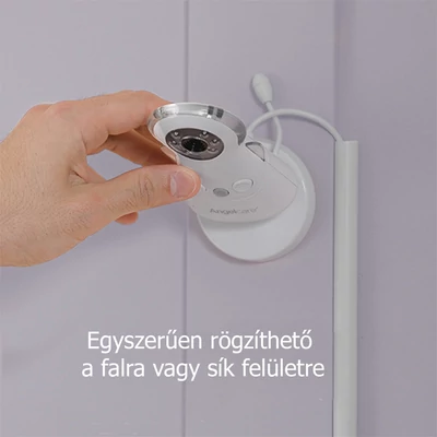 Angelcare légzésfigyelő és bébiőr kamerás kétlapos AC25 2SP ajándék Babasegély kuponnal
