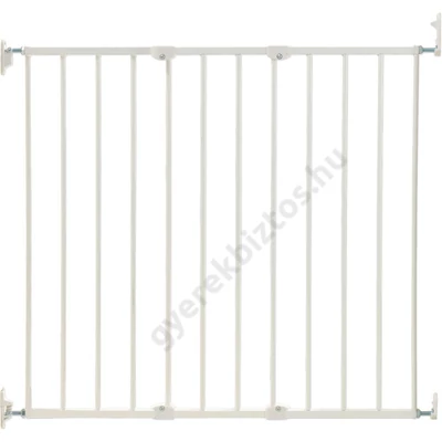 Streamline Pet Gate extra magas kutyarács 63,5-107 cm széles átjárókba csavaros rögzítéssel fehér