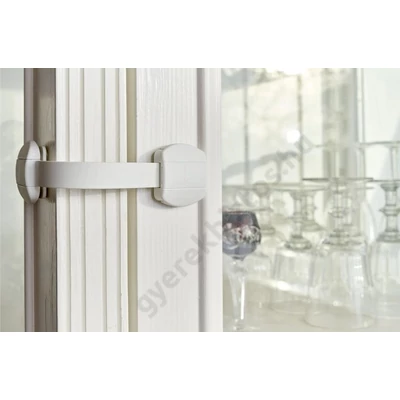 BabyDan Multi Purpose Lock univerzális biztonsági zár fehér színben