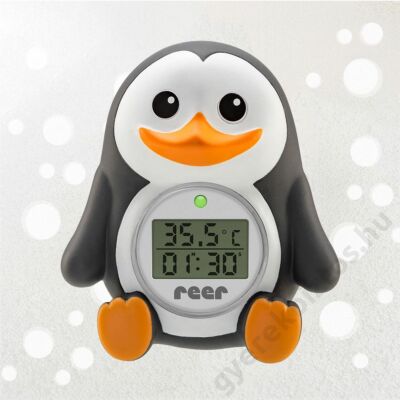 pingvines fürdővíz hőmérő
